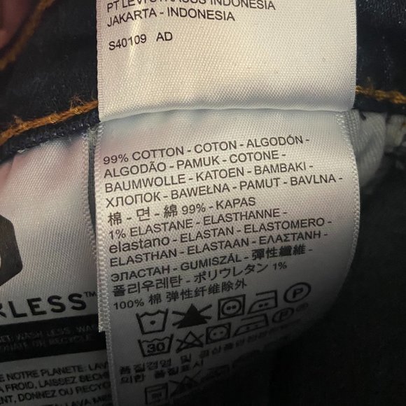 Levi's 502 Regular Taper Fit Jeans - 30x30 - Picture 5 of 7